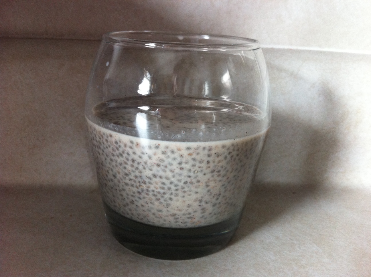 Cacao e chia, freddo